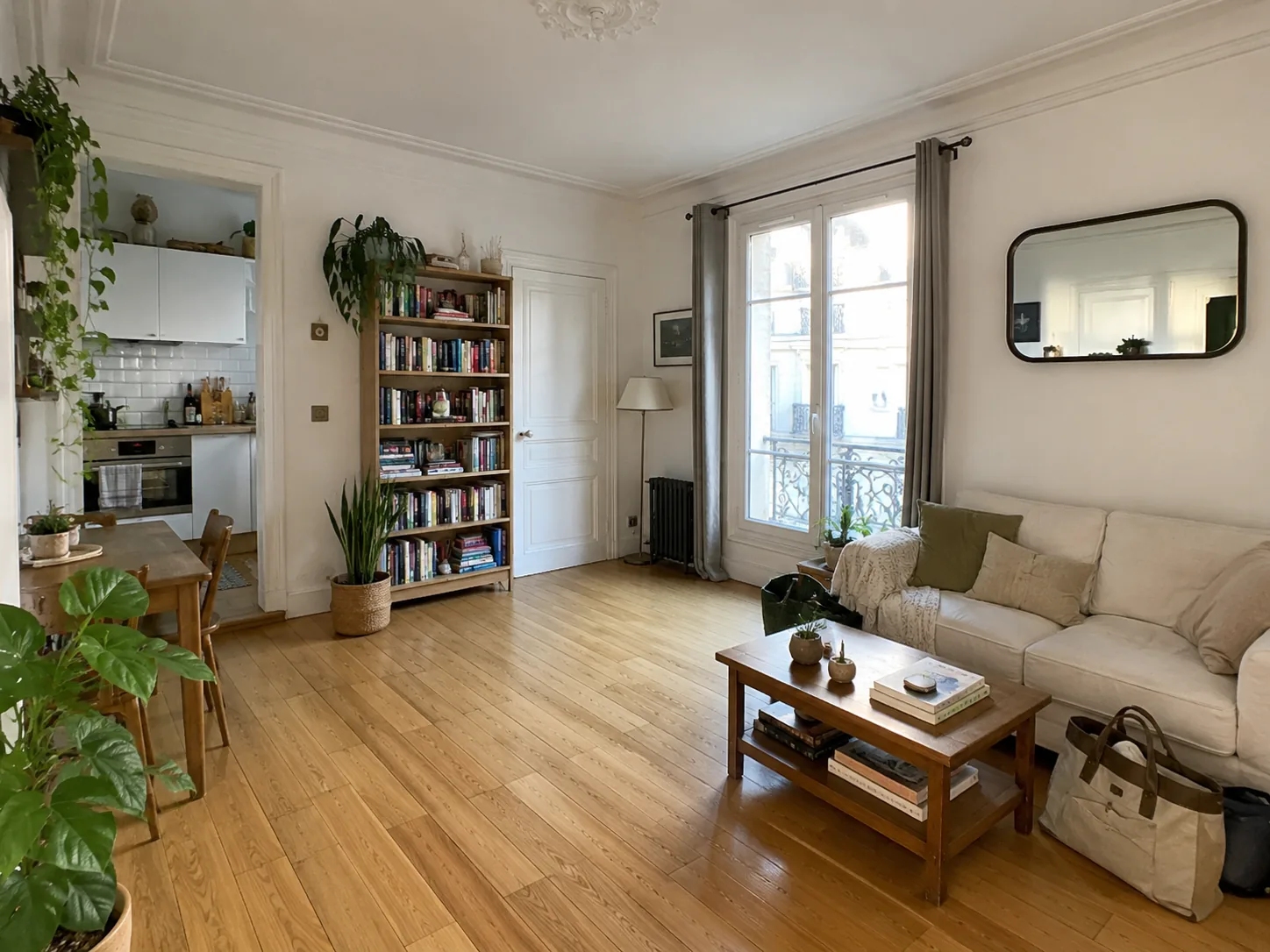 État des lieux avant le départ — Paris 17e, T4 85 m²